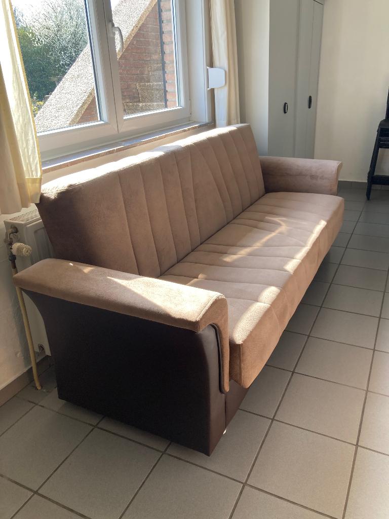 Fauteuil - canapé - lit, Maison & Meubles, 150 cm ou plus, Enlèvement, Utilisé, 100 à 125 cm