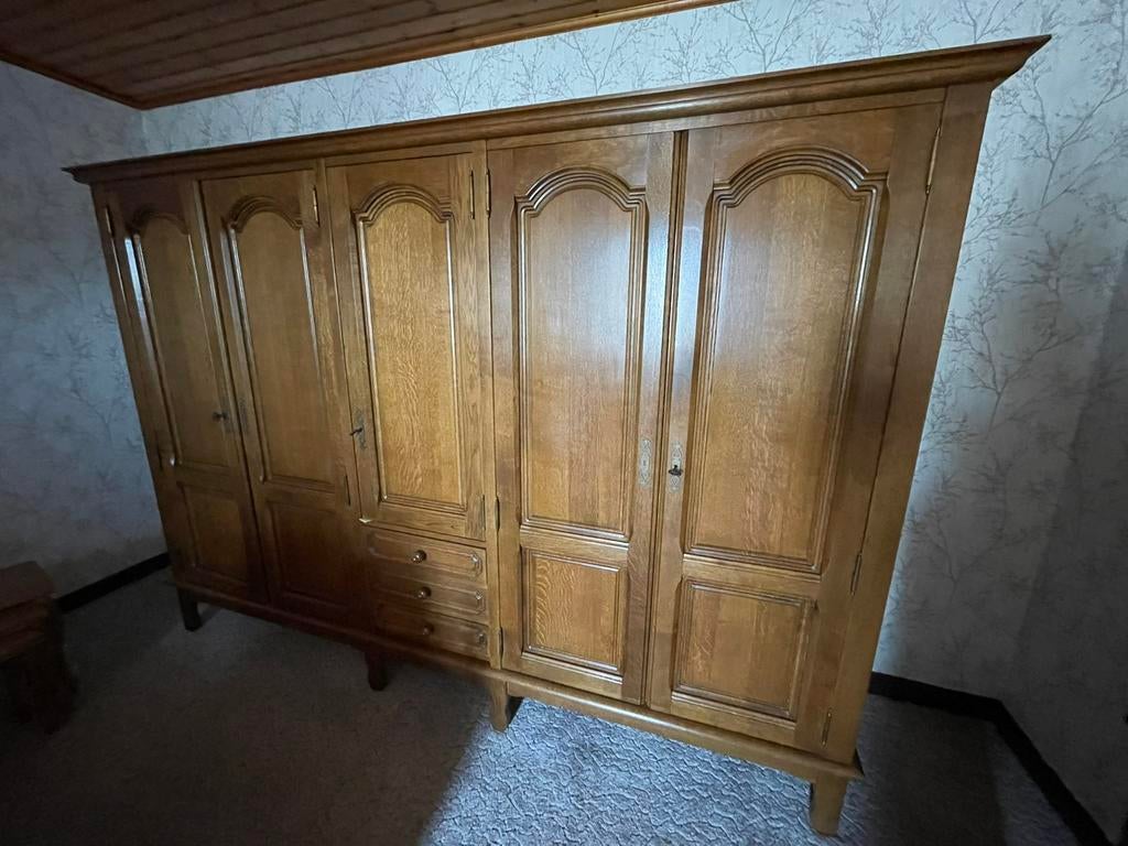 Chambre à coucher contemporaine chêne, Antiquités & Art, Enlèvement