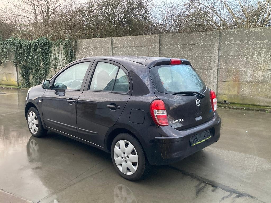 Nissan Micra 1.2 essence 2011 avec 119 000 km *clim*garantie, Autos, Euro 5, Entreprise, Noir, 5 portes