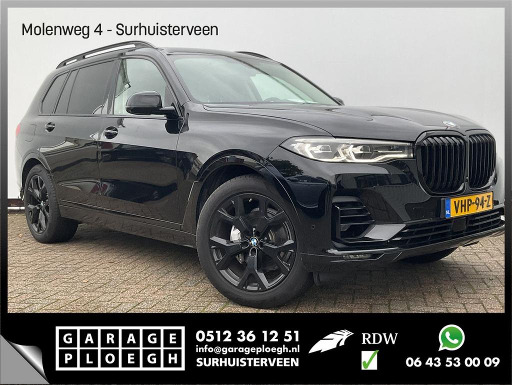 BMW X7 xDrive 30D VAN High Executive Pano.dak Leer Trekhaak, Auto's, Automaat, Zwart, Diesel, Parkeersensor