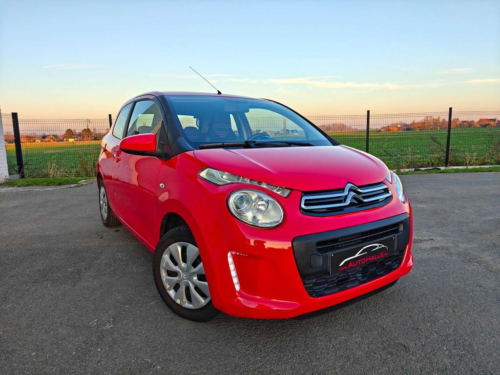 Citroen C1 C1 1.0 VTi Live benzine - 19.000km - 12M GARANTIE, Auto's, Citroën, 4 zetels, Stof, Gebruikt, Bedrijf