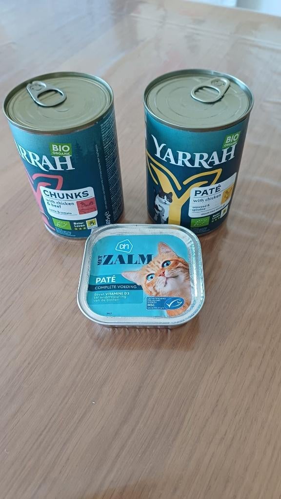 Kattenvoeding (4 soorten), Dieren en Toebehoren, Dierenvoeding, Kat, Ophalen