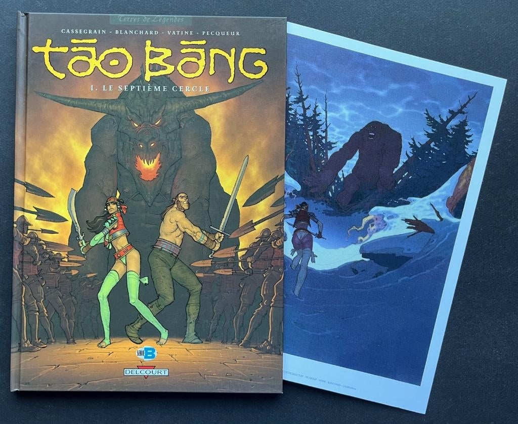 Tao Bang T1 - Le Septième Cercle - Cassegrain -2005-Delcourt, Livres, BD, Envoi