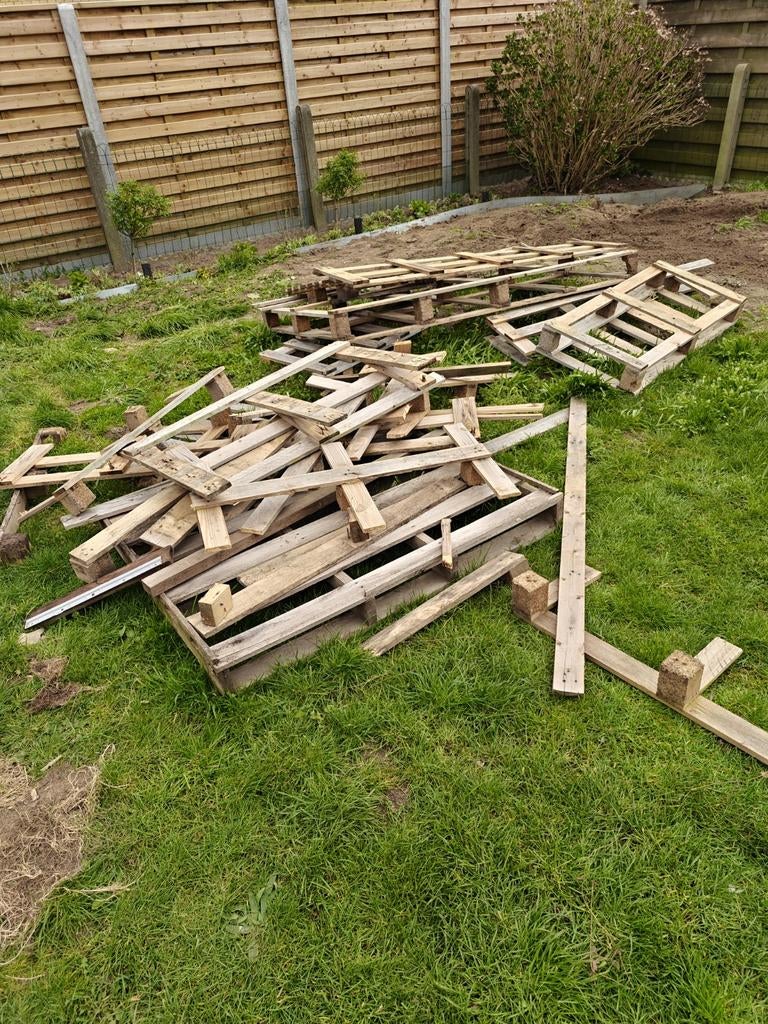 Brandhout/pallet hout, Enlèvement