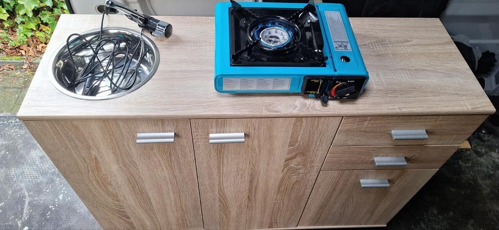 TIJDELIJK GOEDKOPER:  nieuw keukenblokje geheel compleet, Ophalen, Nieuw