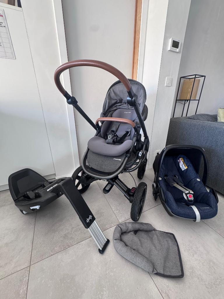Te koop: Complete Maxi-Cosi set – stijlvol & praktisch!, Enfants & Bébés, Buggys, Enlèvement, Utilisé, Maxi-Cosi