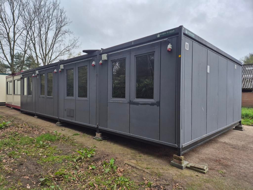 Woonunit 6x12m kantoorunit bouwkeet werfkeet unit container, Enlèvement