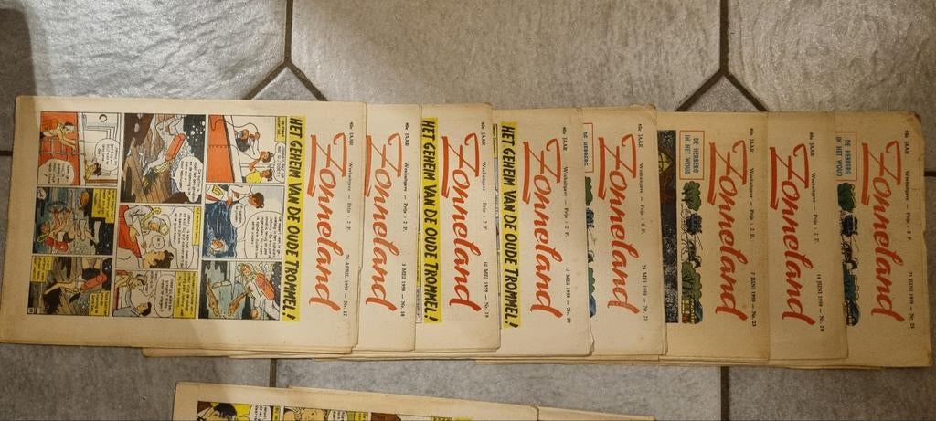 Zonneland blaadjes, Enlèvement, Utilisé, Autres types