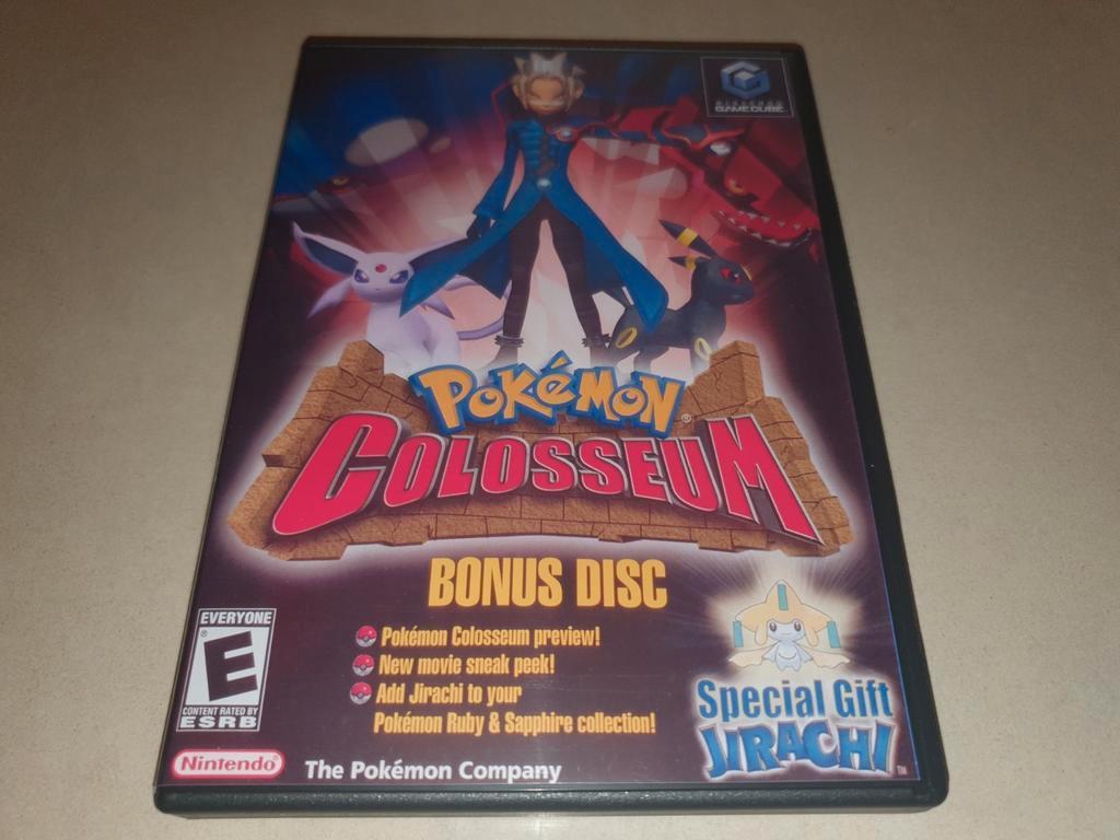 Pokemon Colloseum Bonus Disc GameCube GC Game Case, Games en Spelcomputers, Games | Nintendo GameCube, Zo goed als nieuw, Verzenden