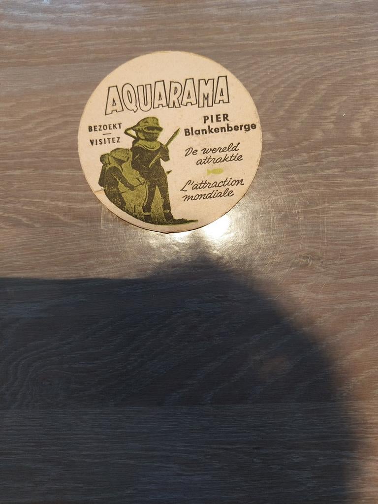 Oud bierviltje brouwerij Leopold Brussel, Verzamelen, Ophalen of Verzenden