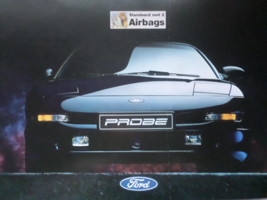 Brochure de la Ford Probe 1995, Livres, Autos | Brochures & Magazines, Enlèvement ou Envoi, Ford