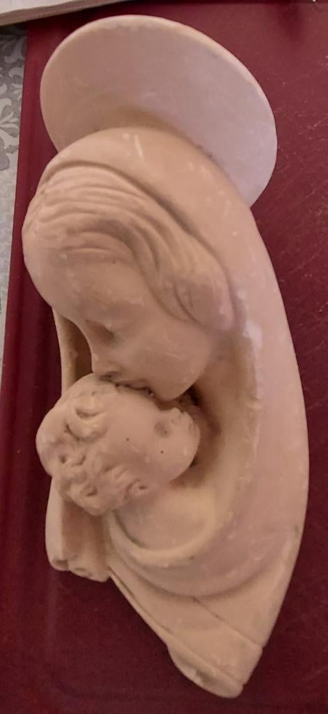 Vierge en plâtre 16cm, Enlèvement ou Envoi