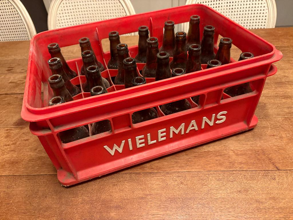 WIELEMANS / WIEL’S / CASIER / BAC BIERE ANCIEN / VINTAGE, Enlèvement ou Envoi