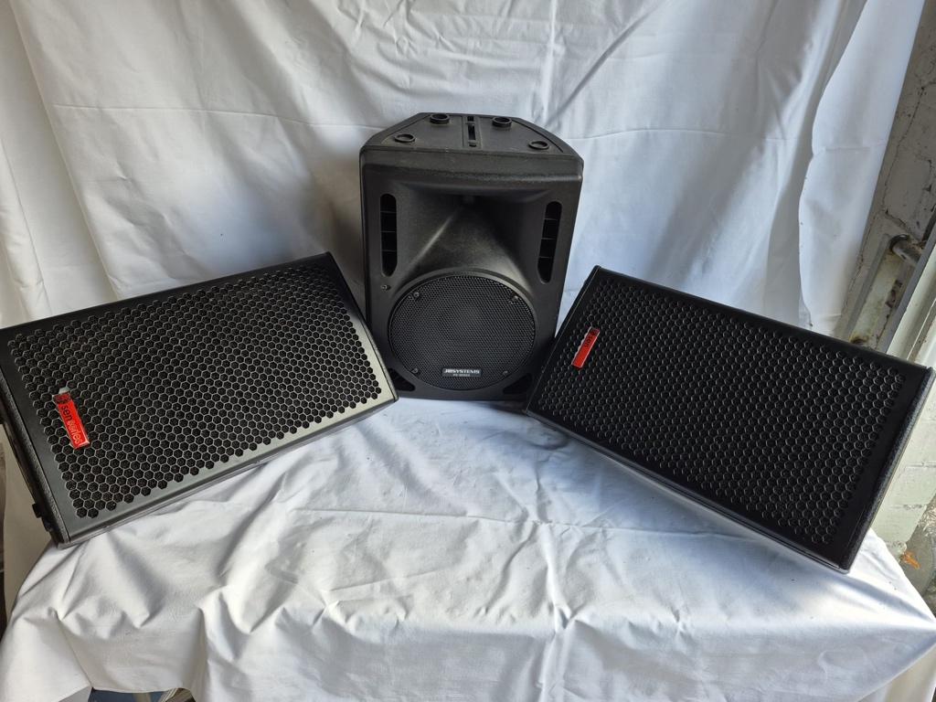 haut-parleurs JB Systems PS-8 + 2 x American Audio Sense8, Enlèvement, Utilisé, Audio