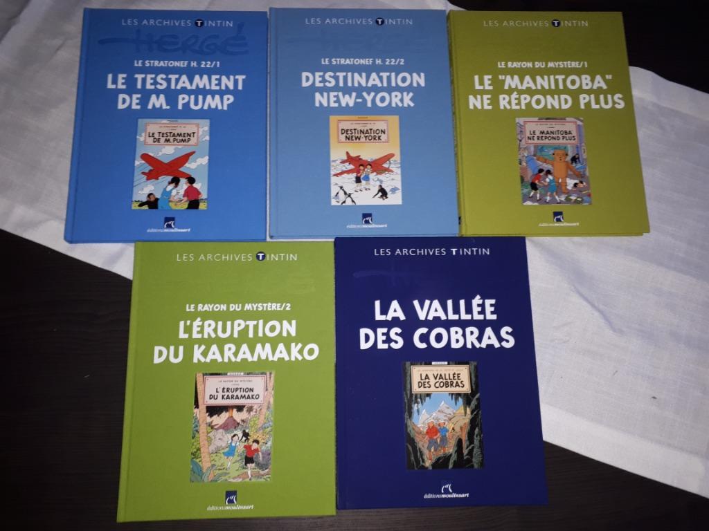 Les archives de Tintin jo zette et jocko, Livres, BD, Neuf, Série complète ou Série, Enlèvement