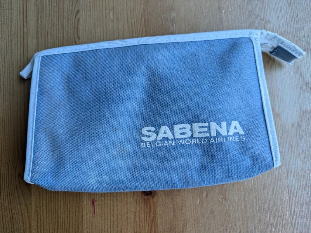 Sabena toiletzakje vintage verzamelen, Ophalen of Verzenden, Gebruikt, Overige typen