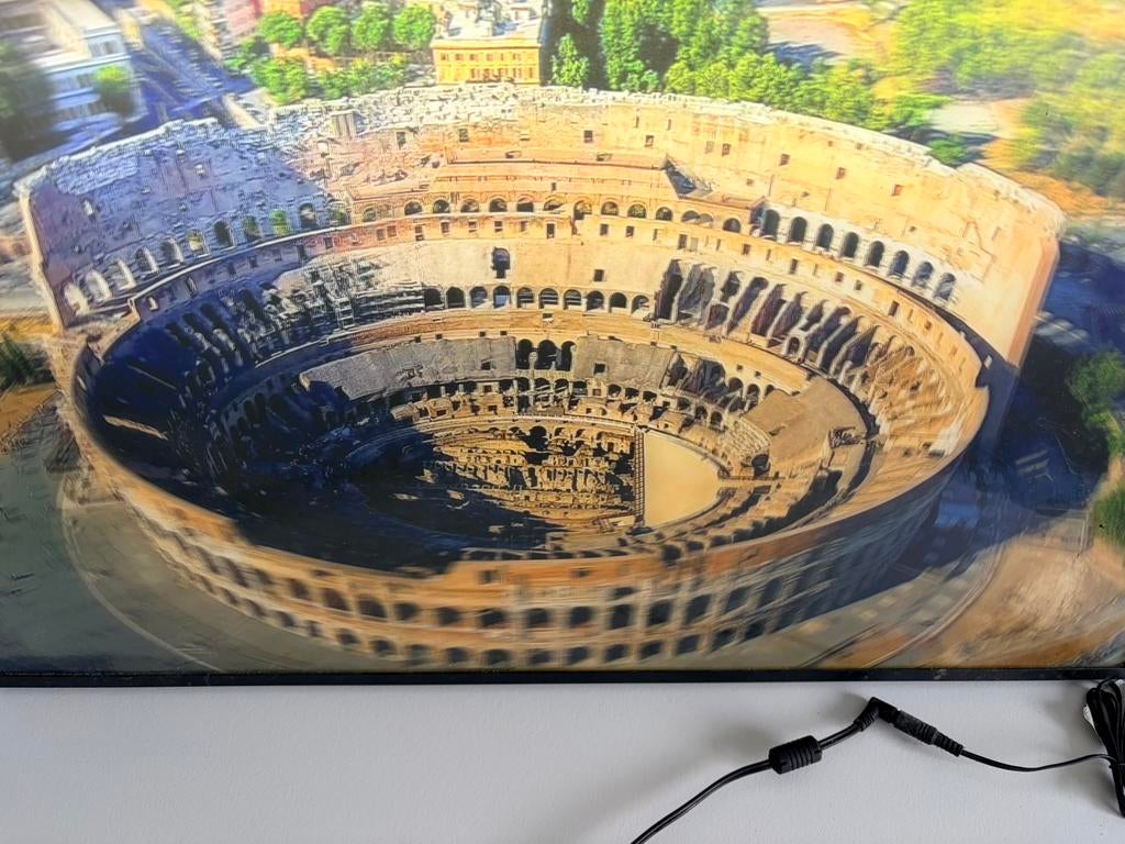 3 D lichtraam Rome Coloseum, Ophalen, Zo goed als nieuw