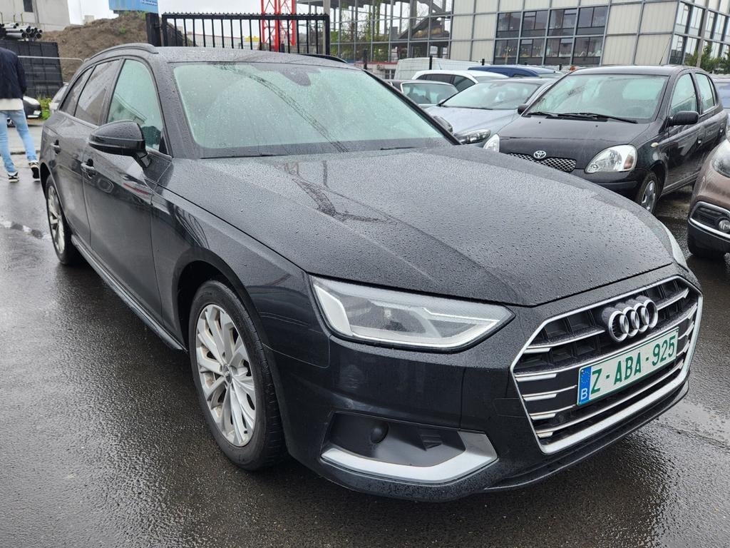 Audi A4 **2020**2.0TDi**Automaat**, Auto's, Stof, A4, Zwart, Bedrijf