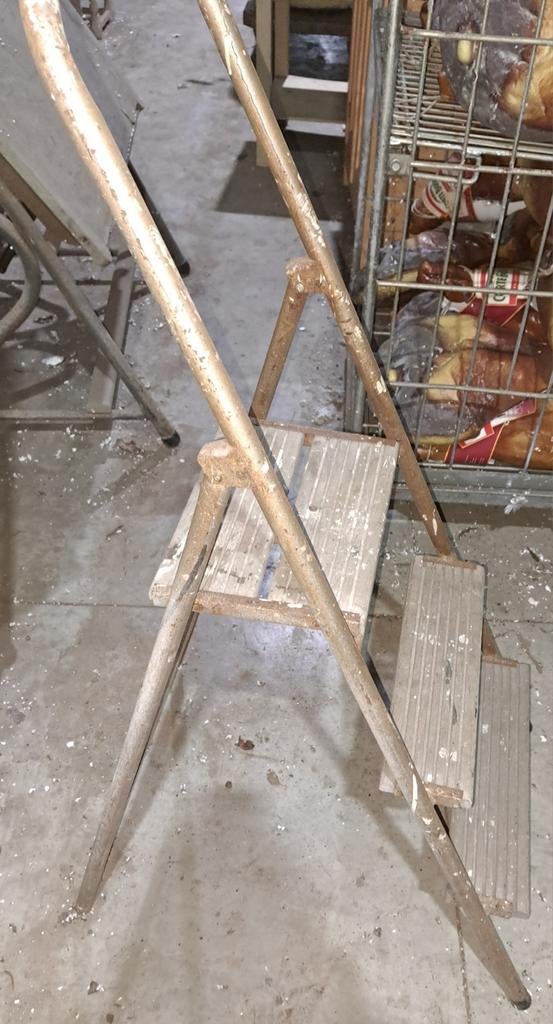 Trap trapje vintage keukentrapje decoratie, Ophalen of Verzenden