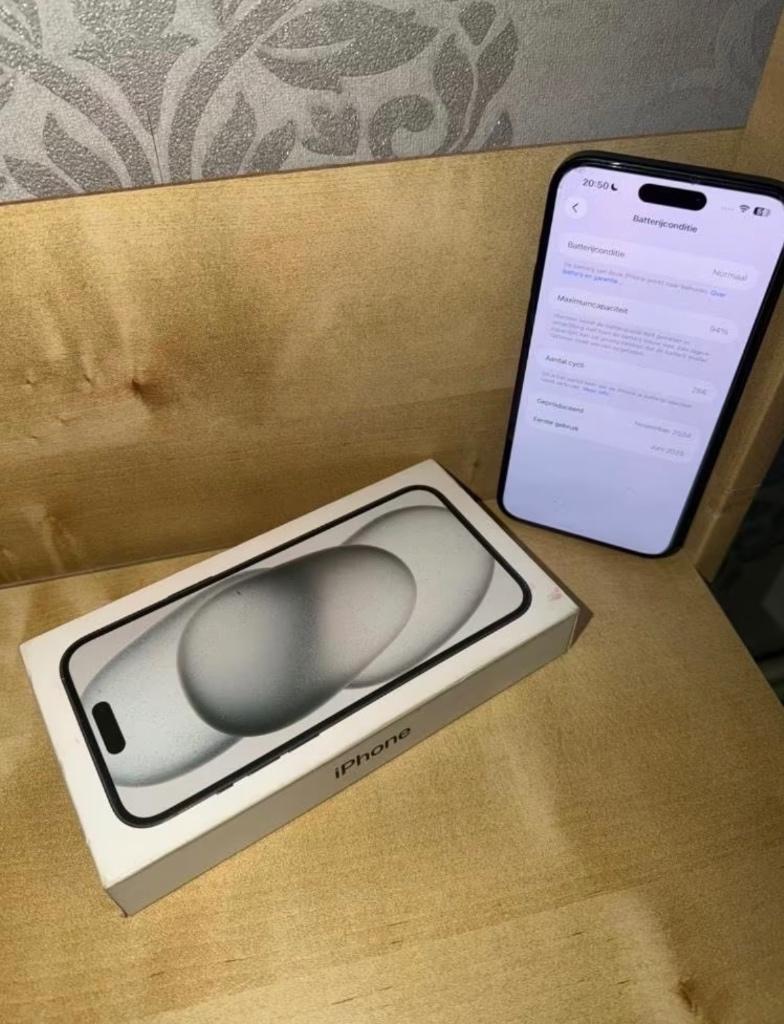 iPhone 15 Plus 93 %, Télécoms, Téléphonie mobile | Apple iPhone, Neuf, 128 GB, Sans abonnement, iPhone 15 Plus, Noir, Enlèvement ou Envoi