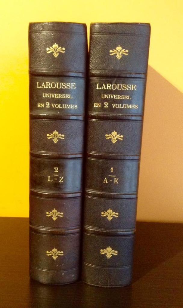 LAROUSSE UNIVERSEL EN 2 VOLUMES PARUTION 1922-1923 - CLAUDE, Livres, Enlèvement ou Envoi, Claude Auge, Utilisé, Français