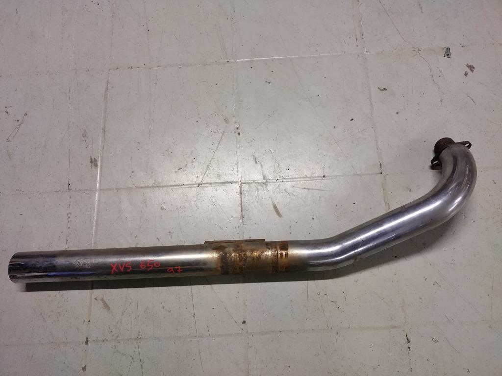 yamaha dragstar 650 uitlaat pijp highway hawk, Motoren, Ophalen of Verzenden, Gebruikt