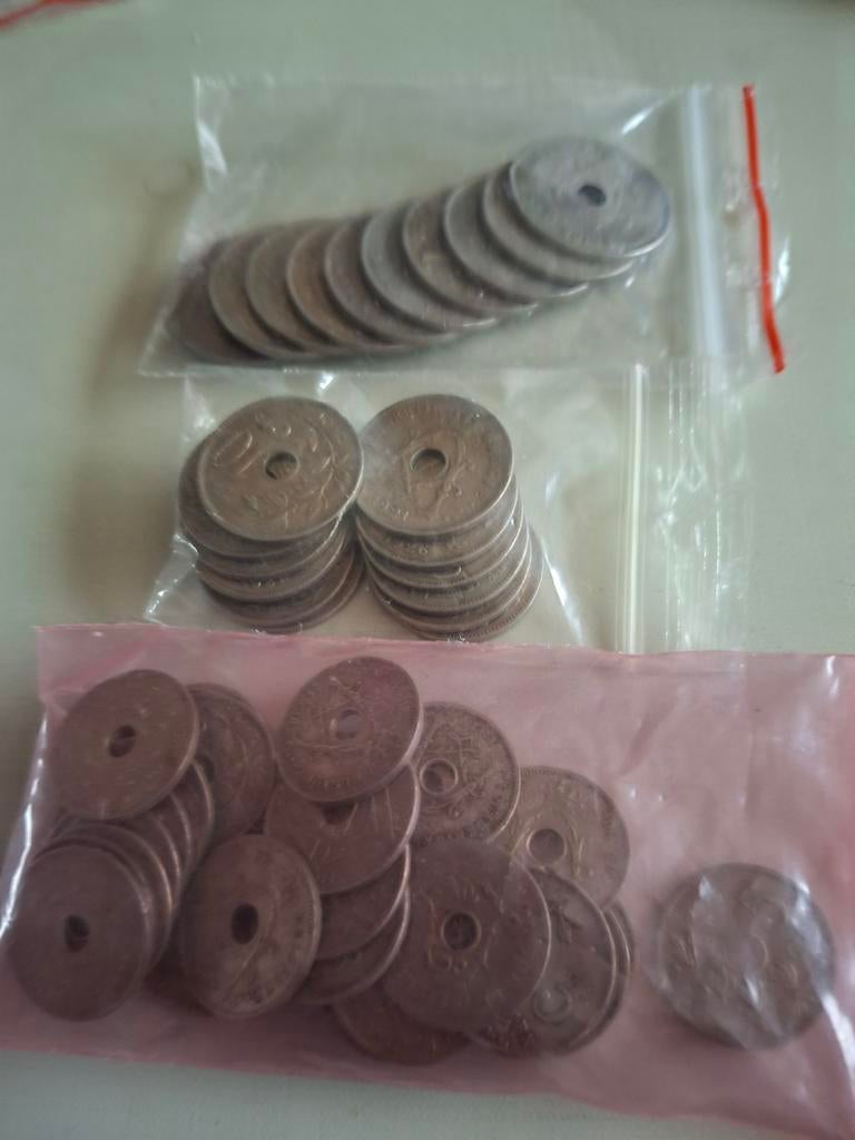 5 cent...10 cent...25 cent  albert, Postzegels en Munten, Munten | België, Ophalen of Verzenden