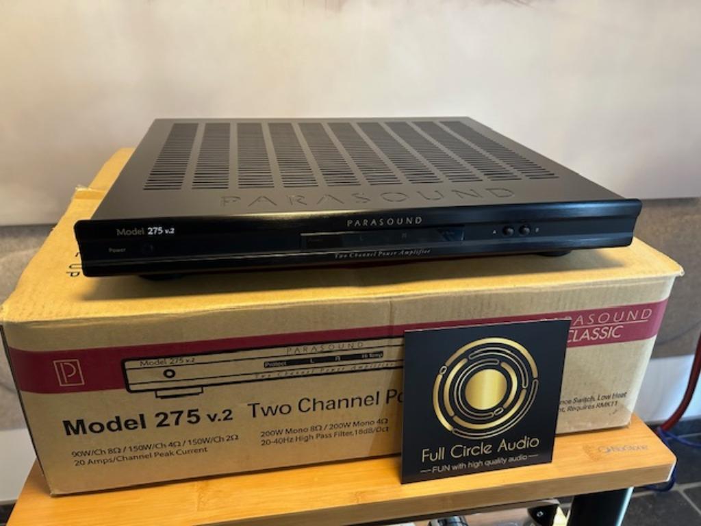 PARASOUND 275V2 zgan+ garantie, Overige merken, Ophalen of Verzenden, Zo goed als nieuw, 60 tot 120 watt