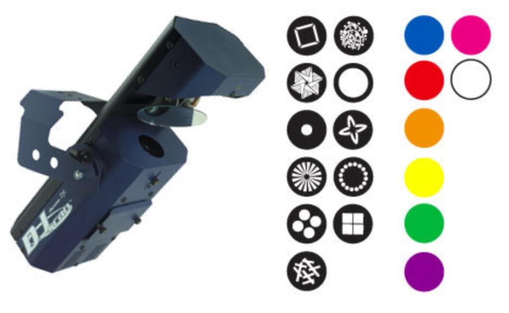 DJ Scan, Muziek en Instrumenten, Ophalen, Zo goed als nieuw, Licht, Geluidgestuurd