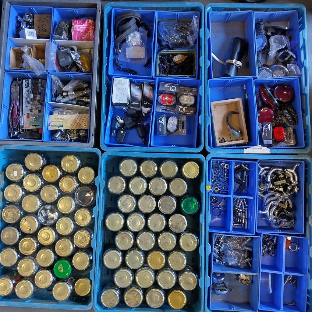 Allerlei new old stock vintage retro fietsonderdelen, Ophalen of Verzenden, Nieuw