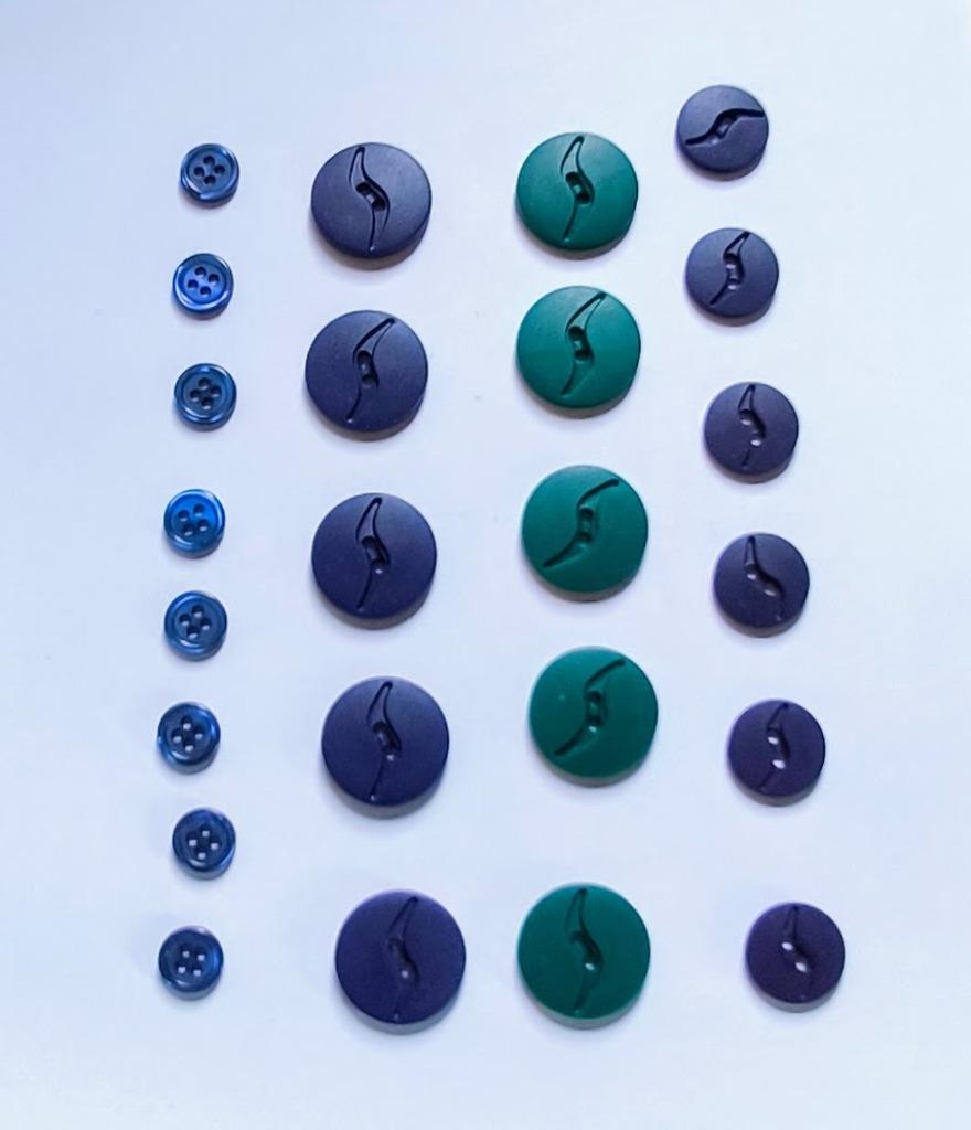 Boutons d'uniforme SABENA, Collections, Souvenirs Sabena, Enlèvement