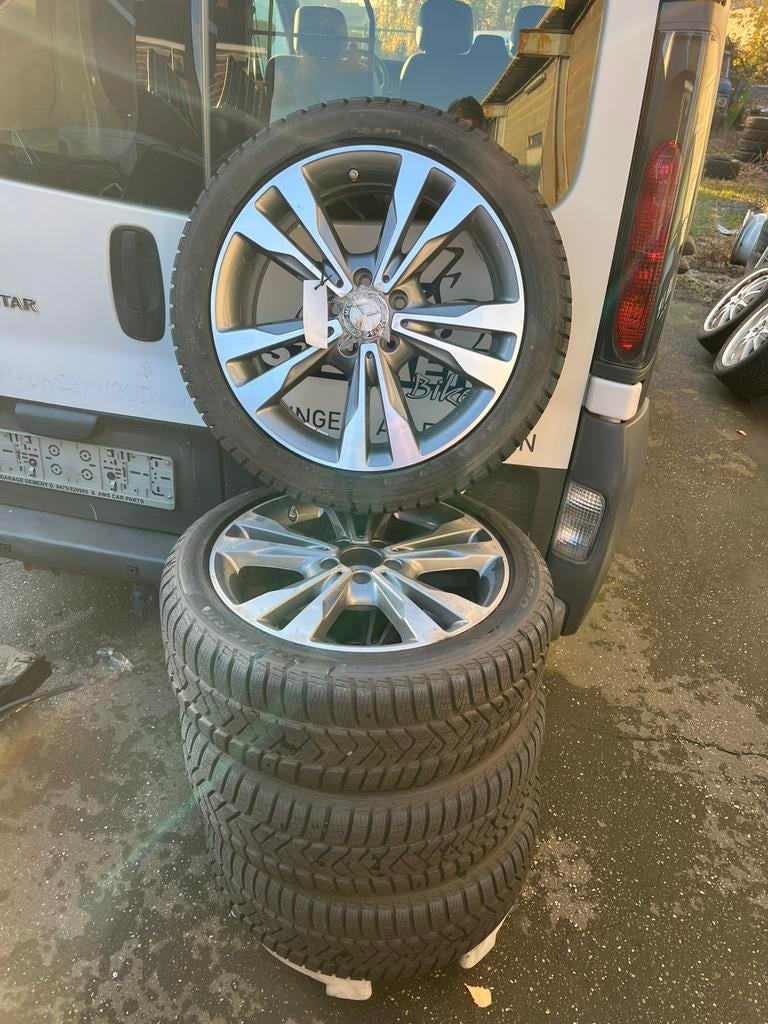 Winter velgen Orig. MB ‘18inch W214 en C en E klasse en meer, Ophalen, 18 inch, Winterbanden, Velg(en)