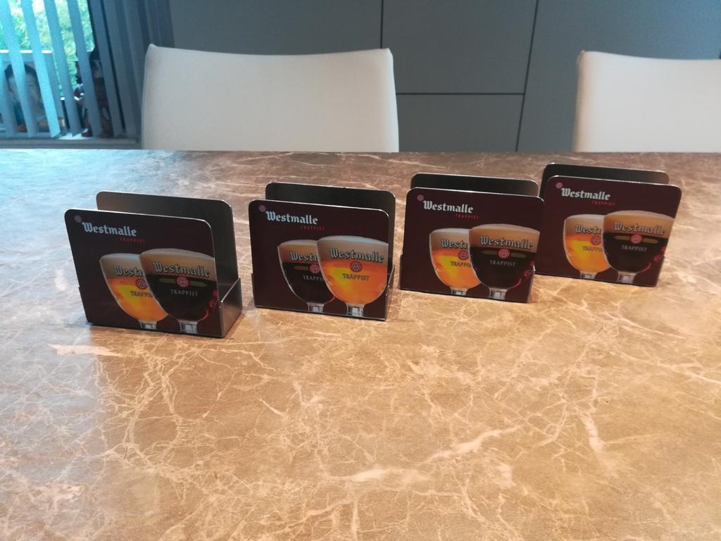 Westmalle biervilthouders,  nog 2 stuks, Ophalen of Verzenden, Nieuw