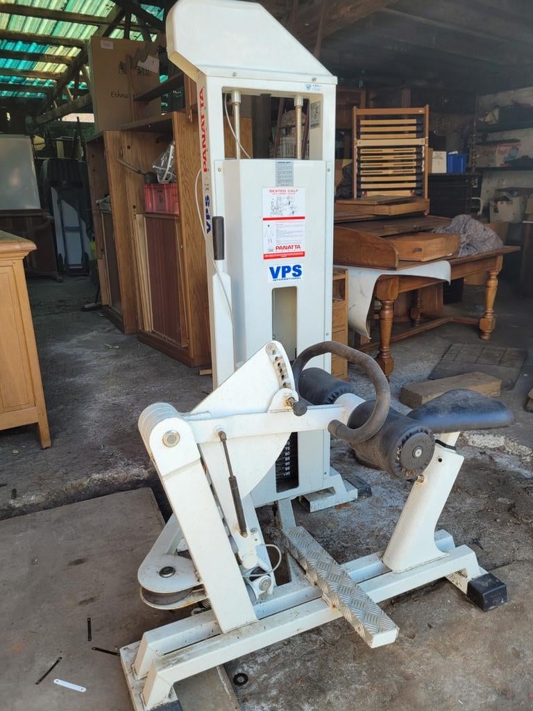 Panatta presse à mollets + poulie, Enlèvement, Utilisé