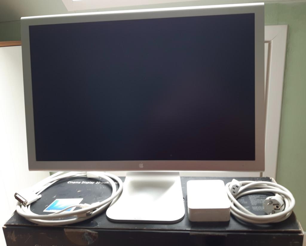 Apple Cinema Display 20-inch widescreen, Computers en Software, Monitoren, Ophalen, Zo goed als nieuw, Overige typen, Apple