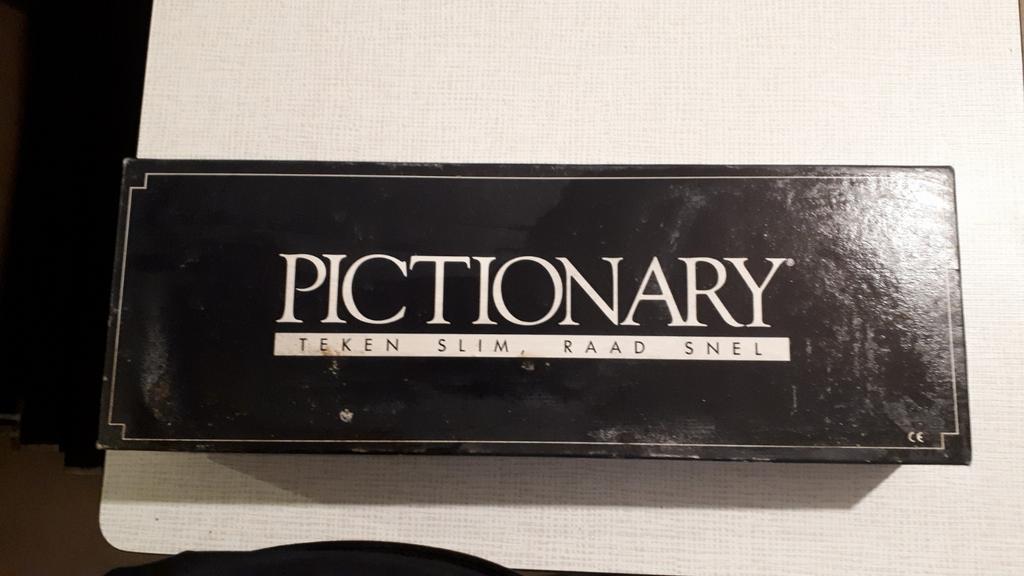 Pictionary, Ophalen of Verzenden, Zo goed als nieuw, Parker