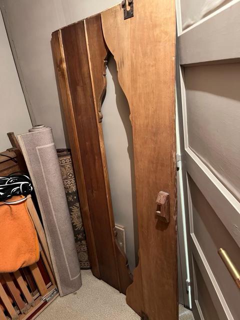 Twijfelaar. 1,27/1,80M kompleet bed zonder beddenbak, Ophalen, Gebruikt