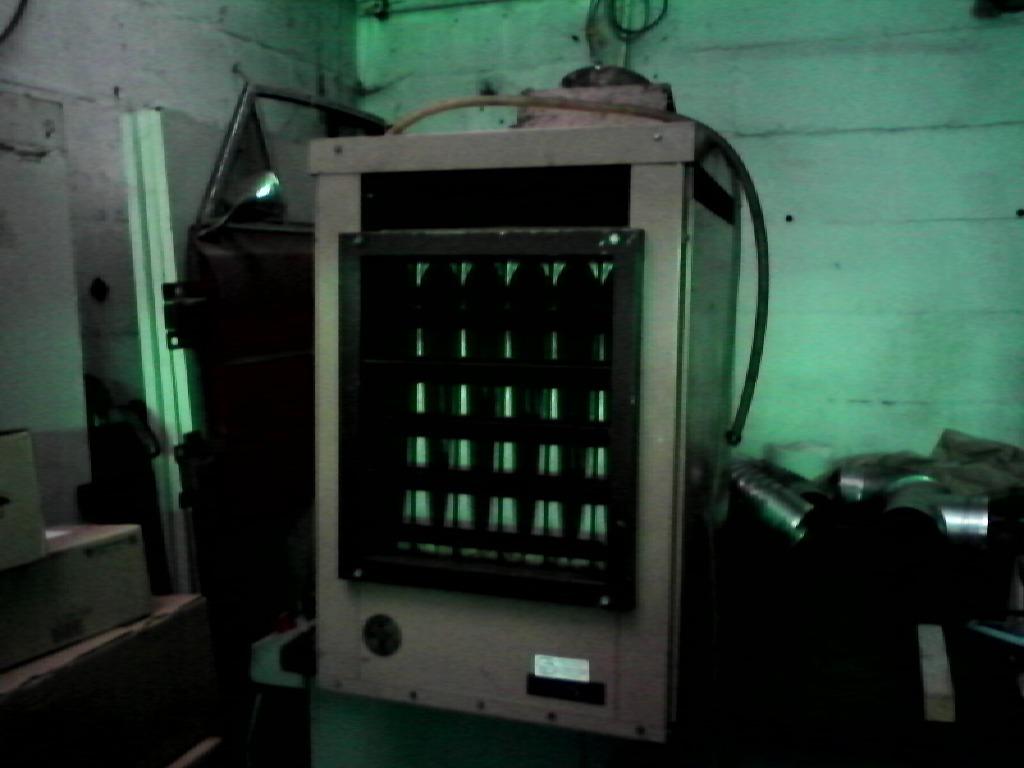 HETELUCHTBLAZER  REZNOR, Doe-het-zelf en Bouw, Verwarming en Radiatoren, Ophalen, Gebruikt, Cv-ketel of Combi-ketel, 60 tot 150 cm