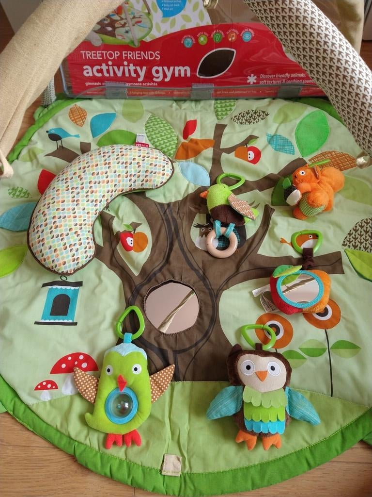SkipHop Treetop Friends Activity Gym speelmat, Ophalen, Zo goed als nieuw