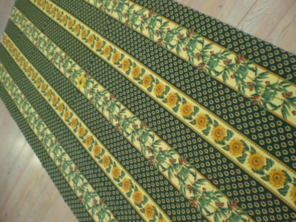 Très Grande Nappe rect. 133 x 288 + trou pour parasol Impec, Enlèvement ou Envoi, Comme neuf, Rectangle, Intérieur