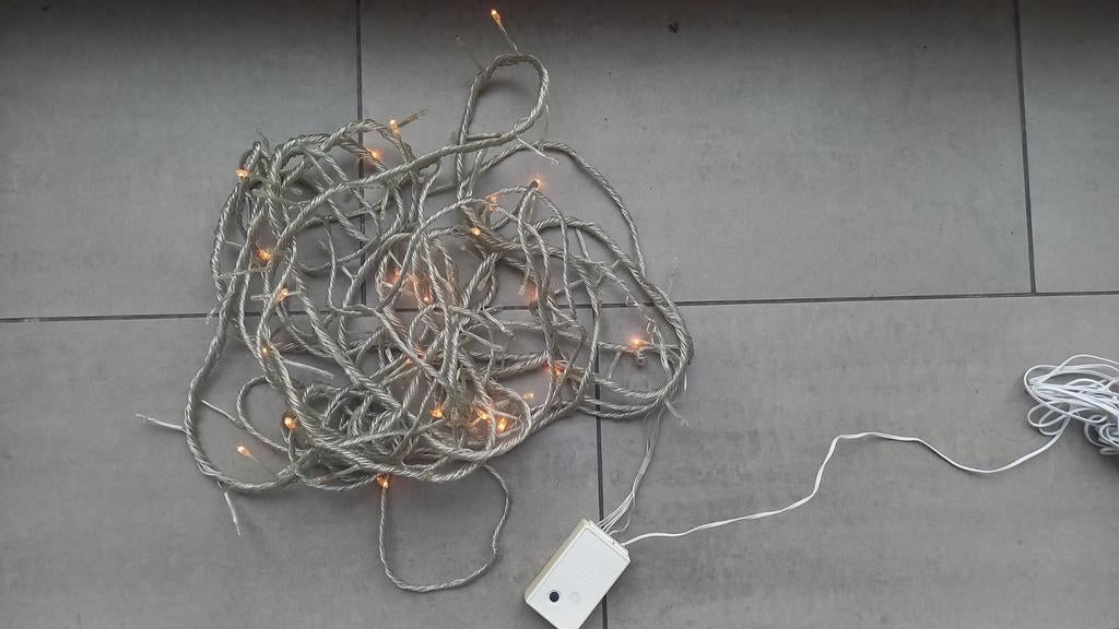 Gratis Ikea kerstverlichting - enkel deel van lampen werken, Diversen, Kerst, Ophalen of Verzenden, Gebruikt