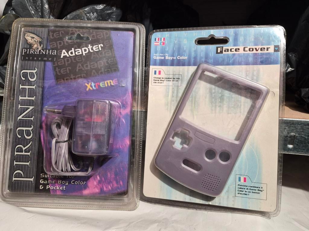 Game Boy Color chargeur + protection neuf, Consoles de jeu & Jeux vidéo, Enlèvement ou Envoi, Game Boy Pocket