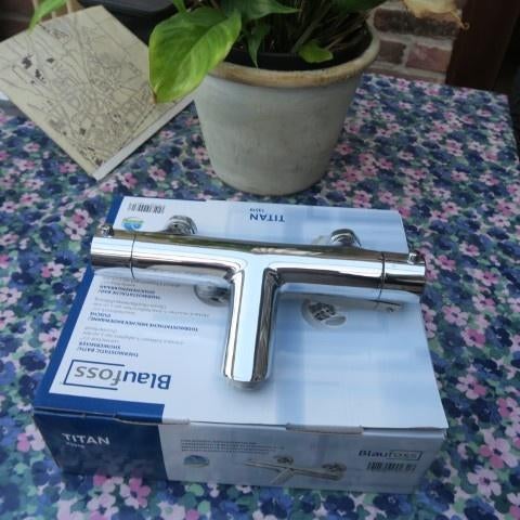 Thermostatische kraan X2O (douchemengkraan) Blaufoss, Minder dan 50 cm, Overige typen, Ophalen of Verzenden, Zo goed als nieuw