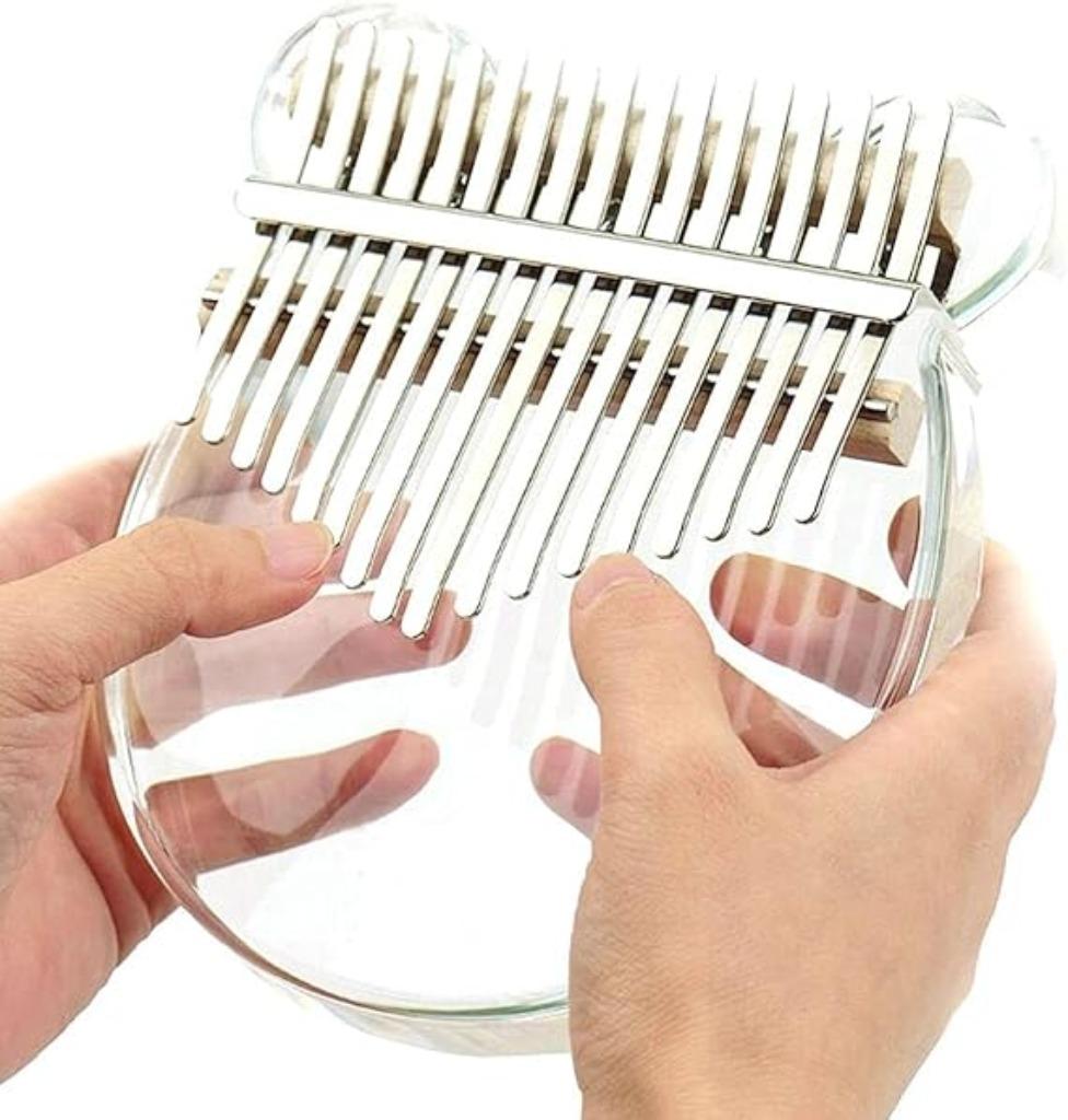 Piano à doigts en acrylique transparent Kalimba LIVRAISON RA