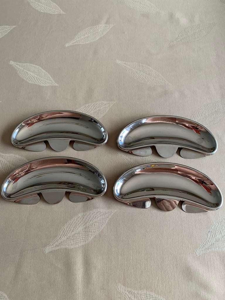 Inox schaaltjes om aan bord te hangen, Ophalen of Verzenden