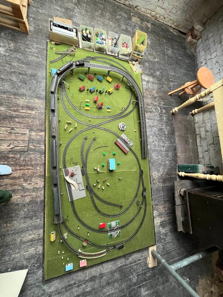 Réseau ferroviaire miniature, Hobby & Loisirs créatifs, Trains miniatures | HO, Courant alternatif, Enlèvement, Utilisé, Set de Trains