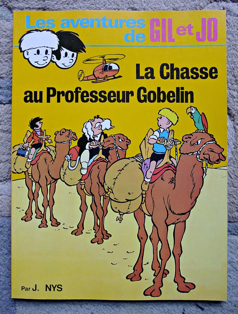 Jommeke Frans: Gil et Jo 1: La chasse au Professeur Gobelin!, Livres, BD, Une BD, Enlèvement ou Envoi