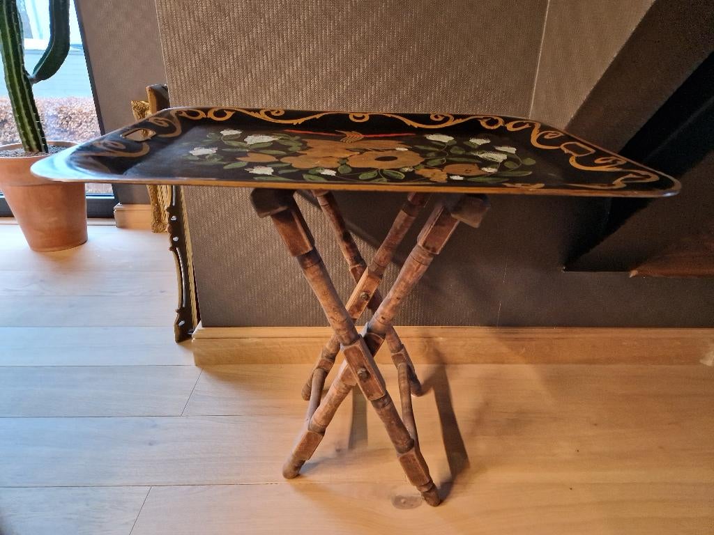 19e-eeuws Frans serveerblad van Napoleon III, Ophalen of Verzenden