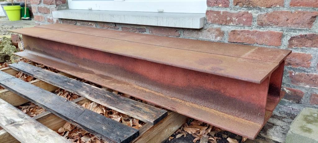 1 poutrel HEA 180, Doe-het-zelf en Bouw, Metalen, Ophalen, Nieuw, IJzer