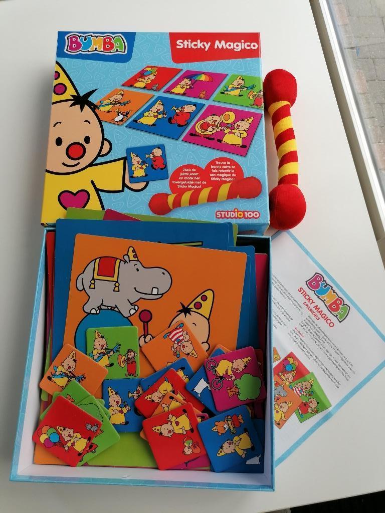 Bumba Magico – Kaartspel     +       Bumba Vloerpuzzel, Ophalen of Verzenden, Zo goed als nieuw, Studio 100